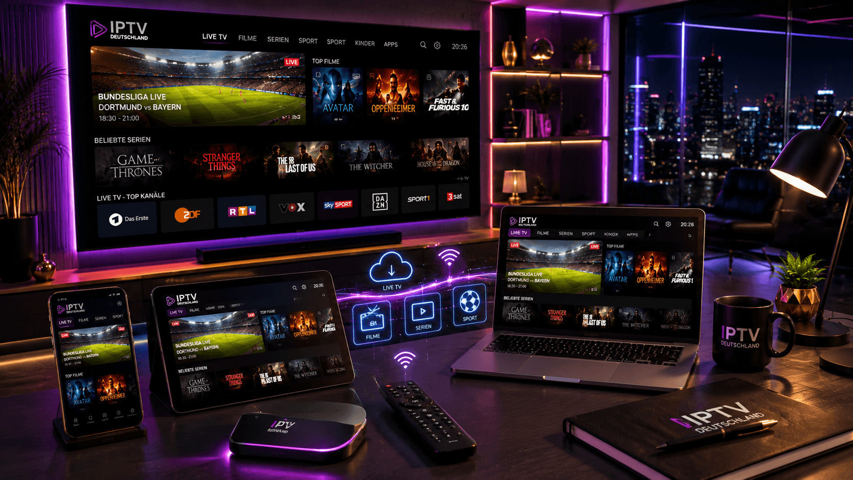 IPTV Deutschland 2026 – Der ultimative Leitfaden für modernes Fernsehen